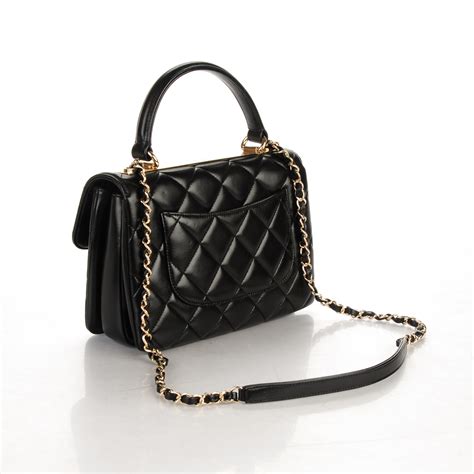 trendy cc bag black small